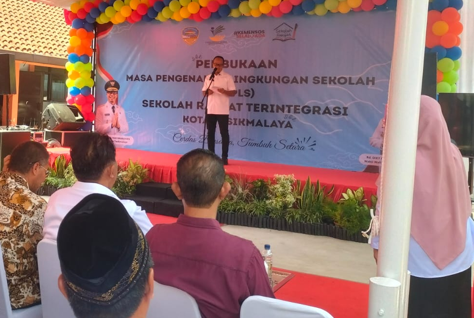 Wakil Gubernur Jawa Barat Didampingi Walikota Tasikmalaya Resmikan Sekolah Rakyat Terintegrasi