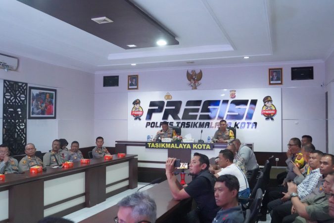 Sepanjang 2025, Gangguan Kamtibmas Di Tasikmalaya Kota Menurun