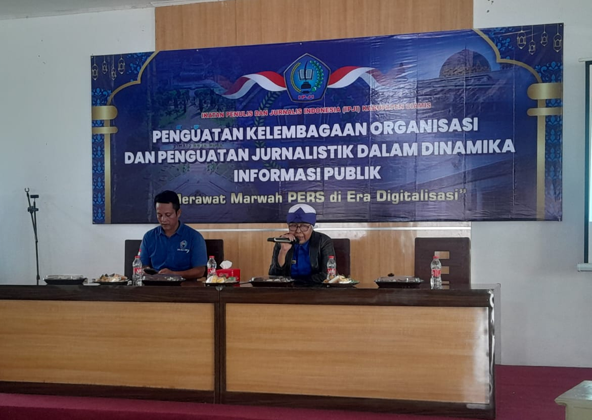 IPJI Ciamis Gelar Penguatan Kelembagaan dan Jurnalistik, Tekankan Profesionalisme Insan Pers