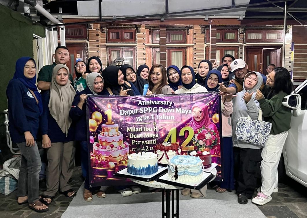 Setahun SPPG Dewi Maya Mengabdi, Perkuat Komitmen Pelayanan Makan Bergizi Gratis