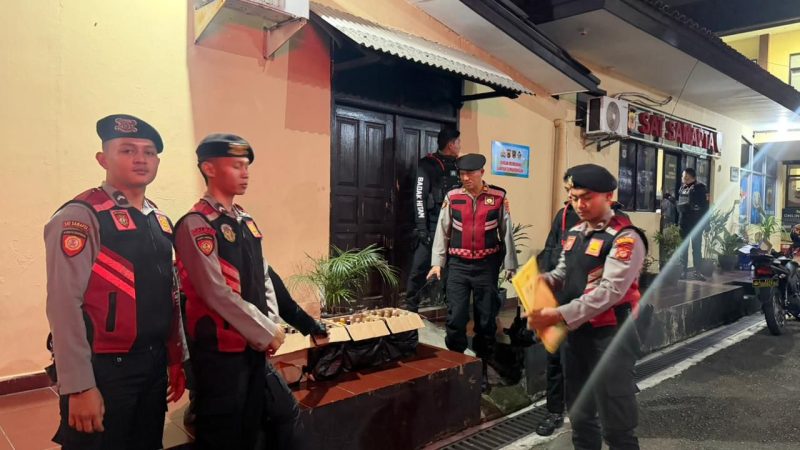Polres Tasikmalaya Kota Gencarkan Razia Miras Dan Obat Terlarang, Wujudkan Harkamtibmas Dan Minimalisir Penyakit Masyarakat