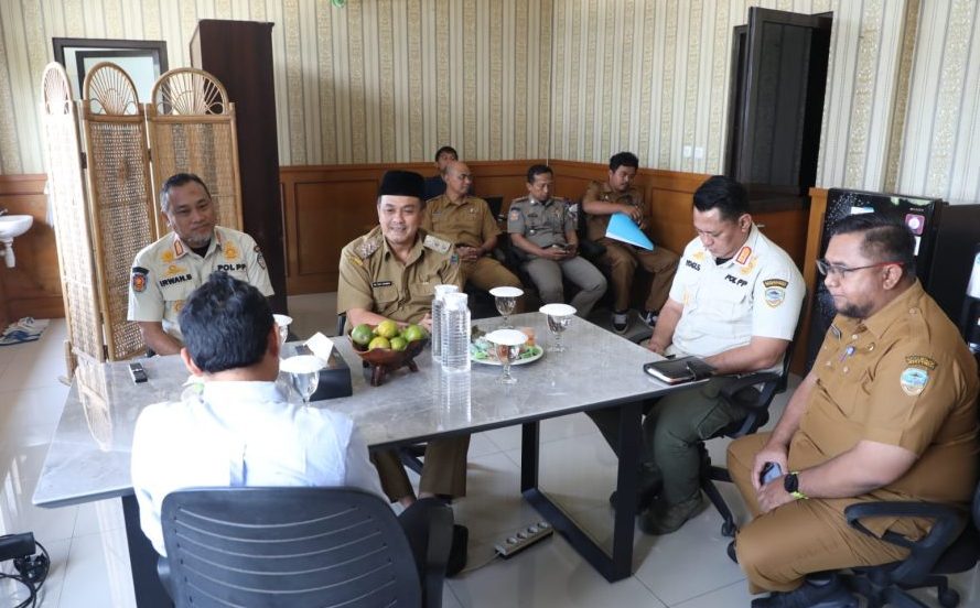 Terkait Aktivitas Penambangan, Pemkot Tasikmalata Koordinasi Dengan Cabang Dinas ESDM Wil VI Tasikmalaya