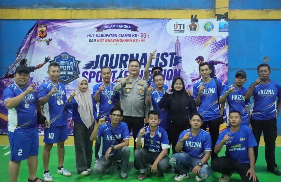 Kapolres Ciamis Hadiri Penutupan Journalist Sport Exhibition 2026, Perkuat Sinergitas Polri dan Insan Pers
