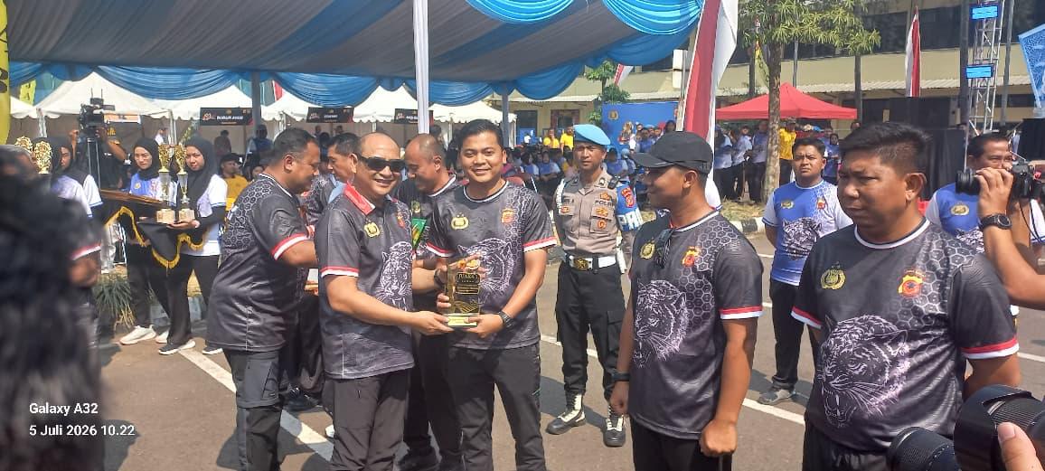 Polres Tasikmalaya Kota Borong Prestasi Di HUT Bhayangkara Ke-80 Tingkat Polda Jabar
