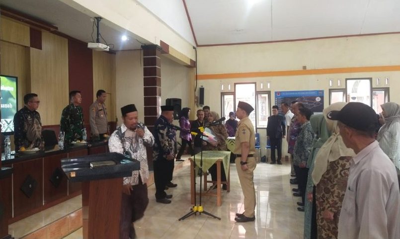 Ogi Anggara Resmi Dilantik Sebagai Kepala Wilayah Sukamanah Desa Sukakerta