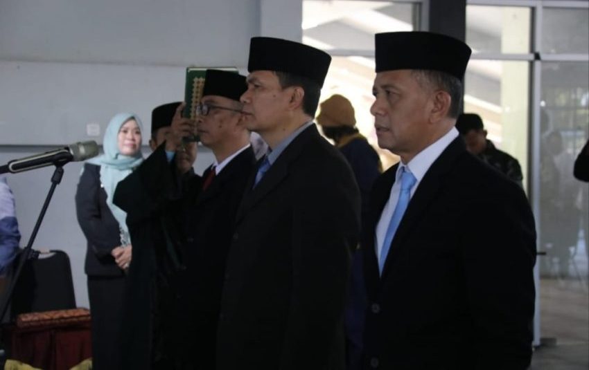 Walikota Tasikmalaya Lantik 3 Pejabat Eselon II Di Lingkungan Pemkot Tasikmalaya