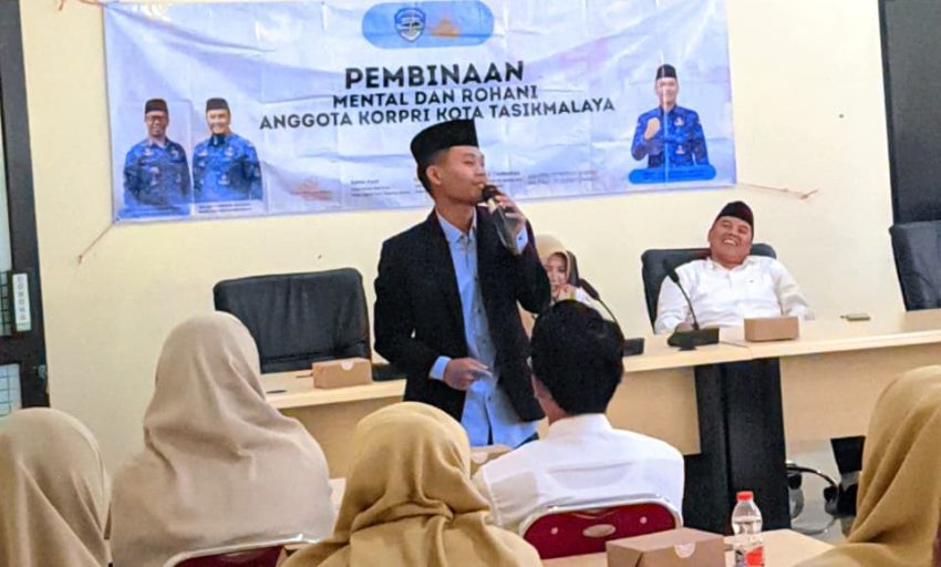 Wujudkan ASN Miliki Nilai Spiritualitas Kuat, Korpri Kota Tasikmalaya Gelar Pembinaan Mental Dan Rohani