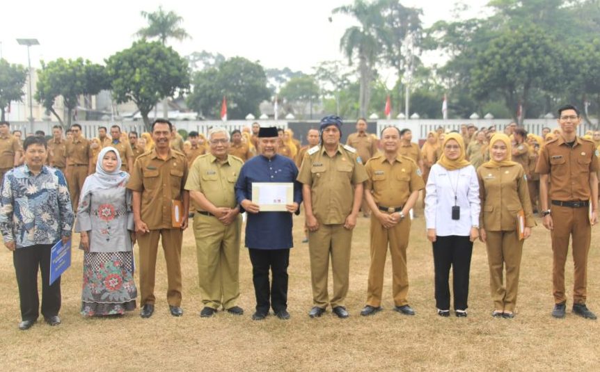 Pimpin Apel Gabungan, Wakil Walikota Tasikmalaya Tegaskan ASN Harus Menjadi Teladan