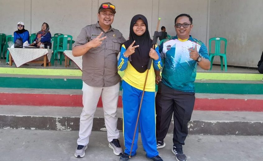 SDN 2 Payungsari Raih Juara Satu Sumpitan Putri di Ajang Olahraga Tradisional Tingkat  Panumbangan