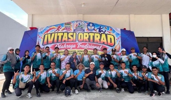 Lestarikan Budaya, Oltrad Tingkat SD Korwil Panumbangan Digelar Meriah