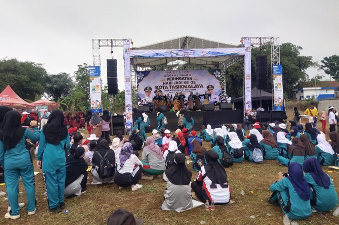 Hari Jadi Ke-25 Kota Tasikmalaya Tingkat Kecamatan Tamansari Digelar Secara Sederhana Tetapi Penuh Makna