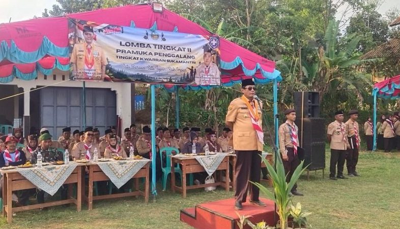 Satu Barisan, Satu Tujuan, Raih Impian: LT II Kwarran Sukamantri Resmi Dibuka